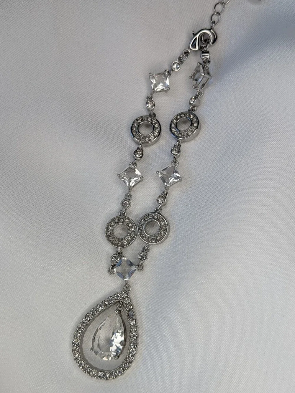 N/A glitzy silver